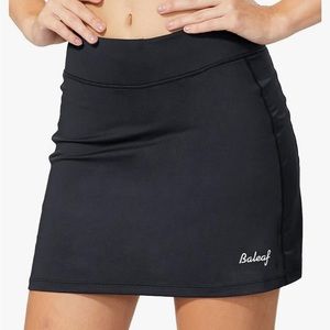 Baleaf black tennis skort size XS